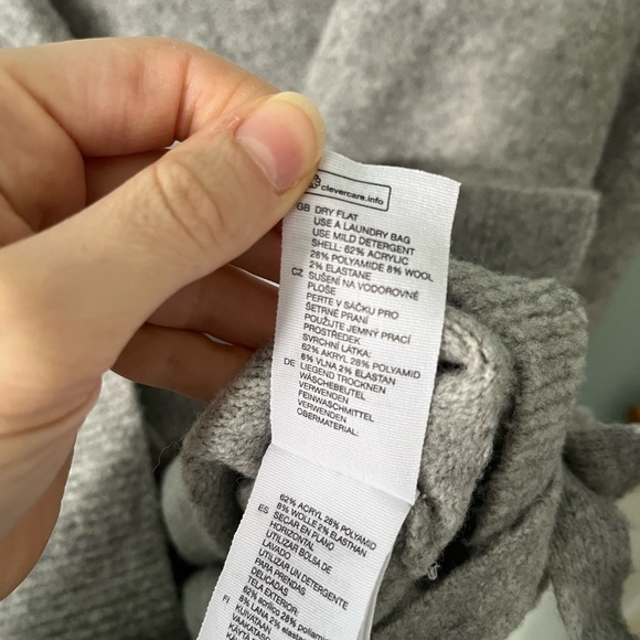 & Other Stories Wool Blend Wrap Sweater - Picture 3 of 3